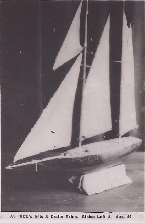 Baines_Harold_Bluenose_model_ship_2_August_1942